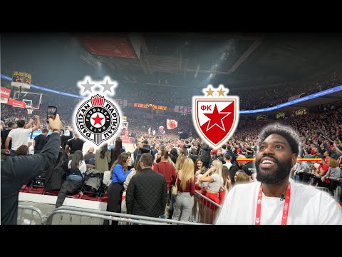 Experiencing The BIGGEST Basketball Rivalry In Serbia As An American.