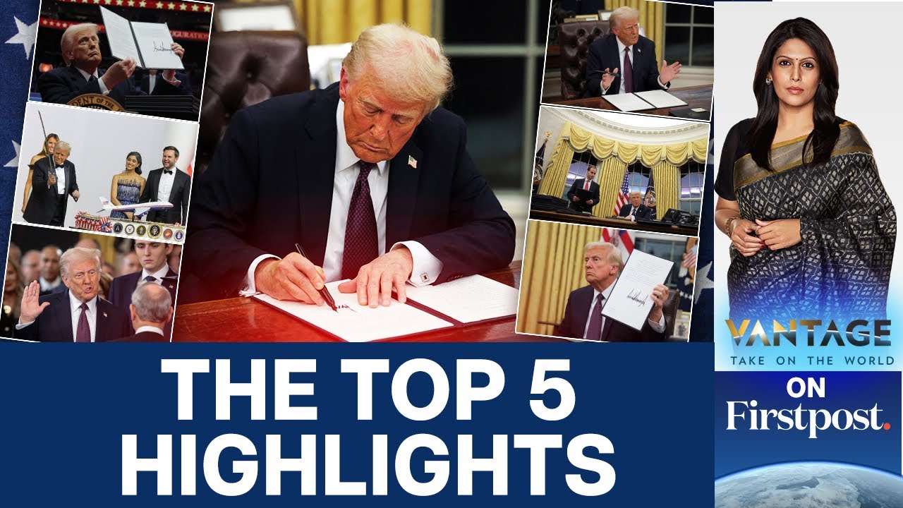 Donald Trump’s First Day in Office | Executive Orders, Pardons, Immigration & Tariffs | N18G