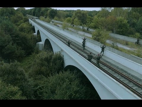 6 Brygada Powietrznodesantowa - ćwiczenia Pantera16 - zdobycie mostu w Pstrążu