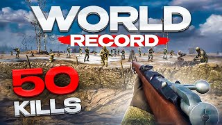 World Record Fastest 50 Killstreak in Battlefield 1?!