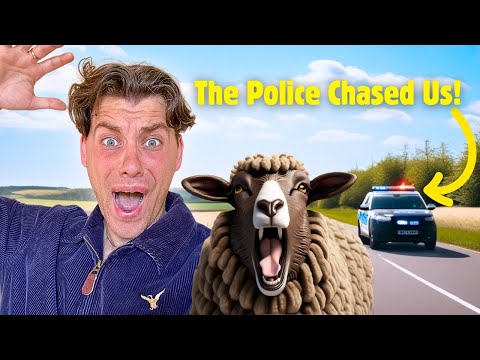 I STOLE A SHEEP AND POLICE CHASED ME!