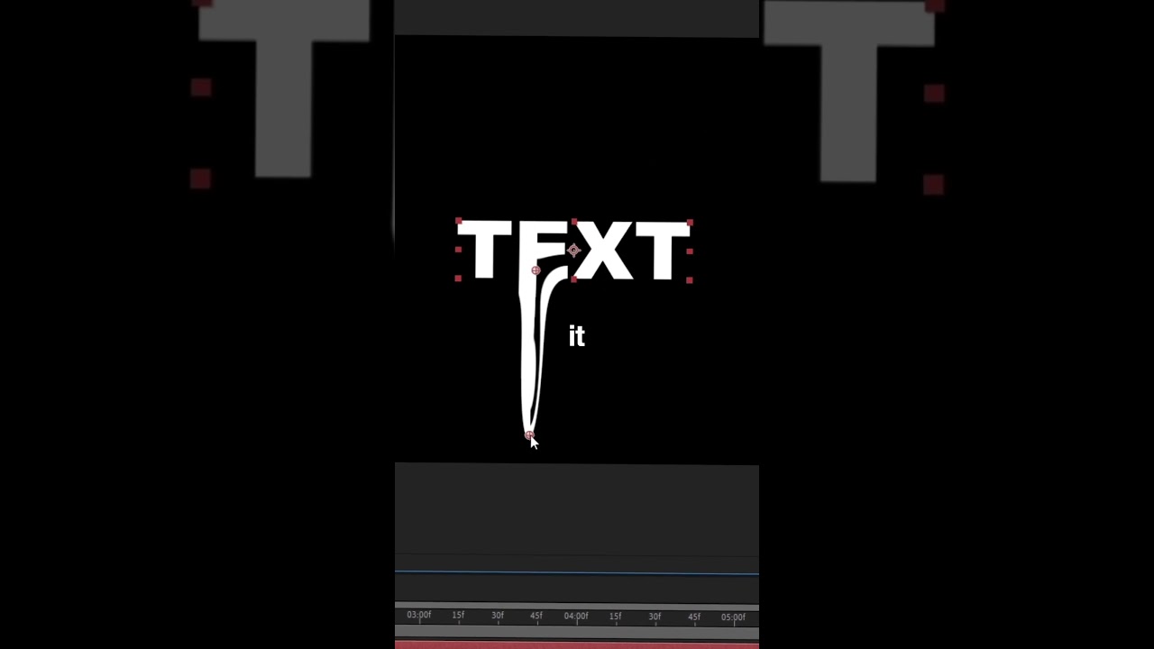 How To Make Dripping Text In After Effects