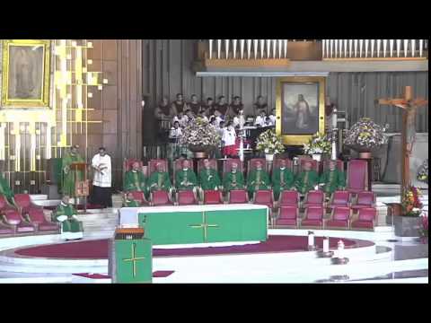 Basílica de Guadalupe. XX Domingo Ordinario. Agosto 17 2014. Misa Completa.