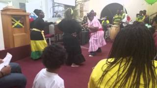 Jamaica night(13) Linstead market skit