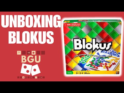 Blokus Board Game Unboxing