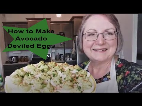 How to Make Avocado Deviled Eggs