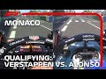 Verstappen vs. Alonso: Qualifying Laps Compared | 2023 Monaco Grand Prix