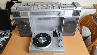 Video thumbnail for Amstrad 8060 Boombox with built in Record Player (1982) by JohnnyBareToes