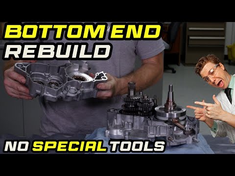 HOW TO: 2 stroke bottom end rebuild - KTM 125 SX