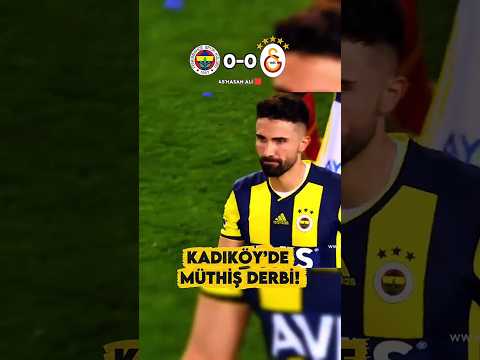 Derbide Heyecan Zirvede! Fenerbahçe 1-1 Galatasaray (2019)