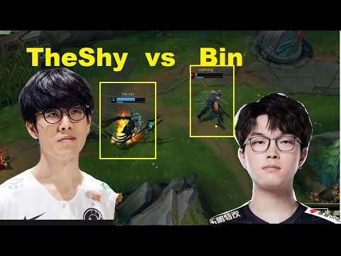 The Shy vs Bin - The Shy Surprised Bin At The Korean Challenger Rank