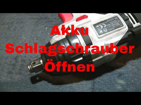 Brushless Akku Schlagschrauber aufschrauben - eflose #1077