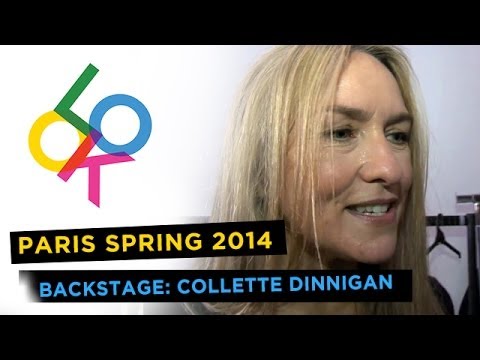 Collette Dinnigan Backstage: Paris Fashion Week Spring 2014