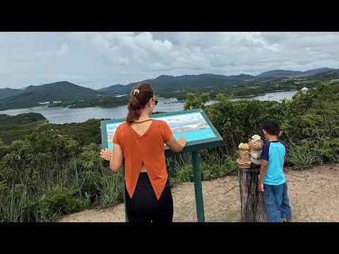 Sharp island 🏝️ to hap mun bay hike 🥾🥾✨🌸hongkong 🇭🇰/saikung 