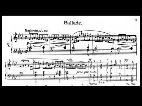 Henri Bertini Op.101 ¨24 Melodious Pieces¨ number 7 Ballade, Claudio Colombo