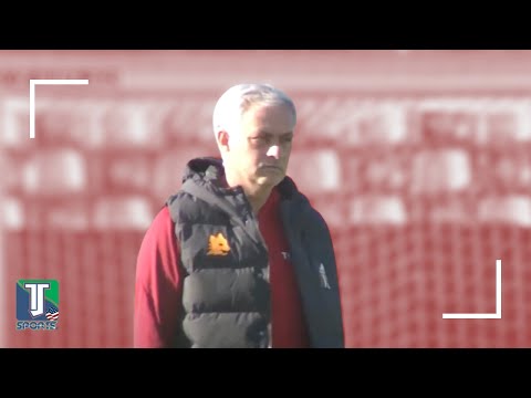 WATCH: How Jose Mourinho gets AS Roma READY to FACE Servette in the UEFA Europa League