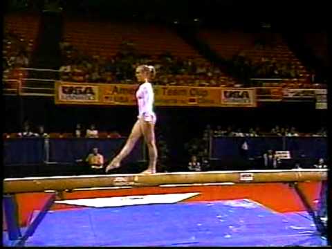 Sierra Sapunar - 1998 International Team Championships - Balance Beam