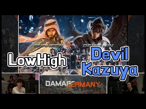 [Tekken7] Damagermany TOP32 LowHigh VS DevilKazuya