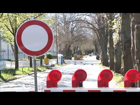 Hagenower Straße wegen Bauarbeiten gesperrt
