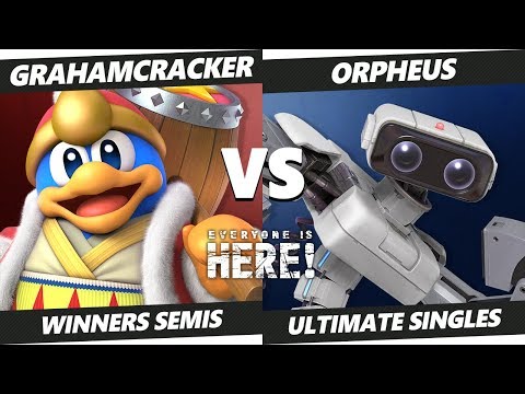 Smash Ultimate Tournament - Grahamcracker (DeDeDe) Vs. Orpheus (ROB) - Everyone Is Here 5 WS