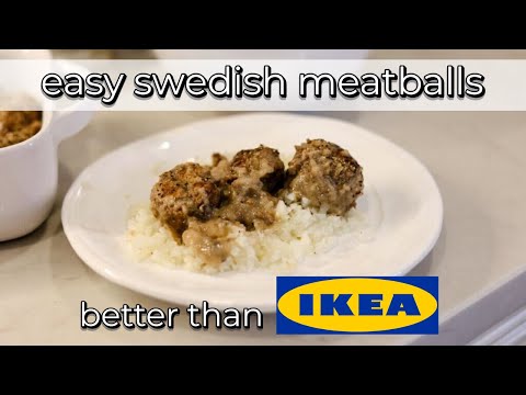 Easy Swedish Meatballs Recipe (Better than Ikea!)