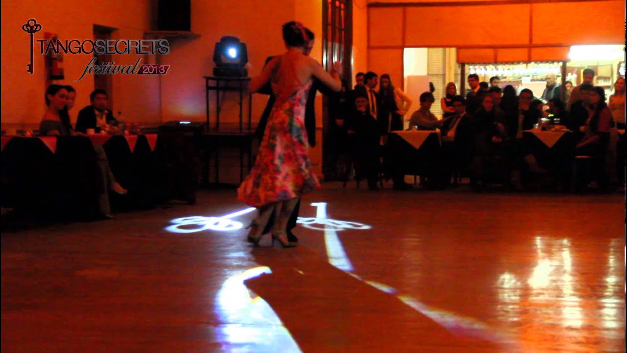 Fernando Gracia y Hebe Mtz en el Tango Secrets Festival 2013