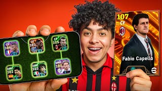 تجربة المدرب الجديد فابيو كابيلو.!????واخيراا عودة الثرو لوب المرعب???? !! eFootball 26
