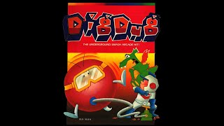 DIG DUG A2600 Live MANUAL [Animated 4k Manual with original gameplay]