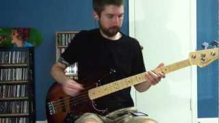 Screeching Weasel- Kamala&#39;s too nice- Bass cover