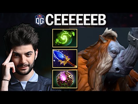 OG.CEB MAGNUS WITH AGHANIMS-REFRESHER - DOTA 2 7.28 GAMEPLAY