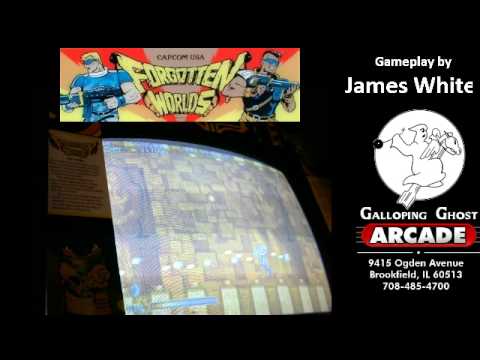 Forgotten Worlds playthrough (1cc) by James White, Live from Galloping Ghost Arcade