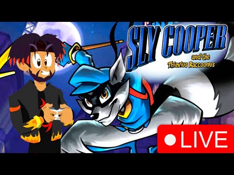 My First Time Playing Sly Cooper and the Thievius Raccoonus - Live Stream! (Road to 2K Subs)