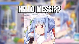 Pekora Actually Called Messi to Ask If He's Playing Tomorrow | Usada Pekora
