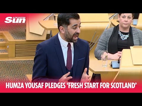 IN FULL: Humza Yousaf pledges ‘fresh start for Scotland’ as he sets out SNP priorities