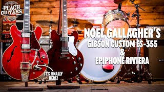 Video thumbnail for Noel Gallagher's BRAND NEW Gibson Custom ES-355 & Epiphone Riviera! | Our First Impressions! by Peach Guitars