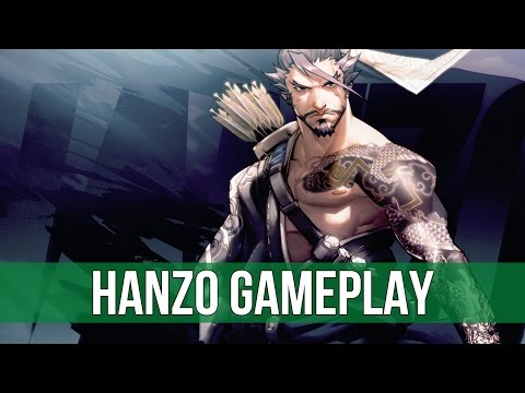 Overwatch Beta: Hanzo Gameplay!