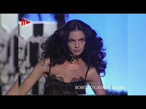 ROBERTO CAVALLI Spring Summer 2006 Milan 4K - Canale Moda