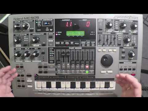 Roland MC 505 Step Sequencing Tutorial