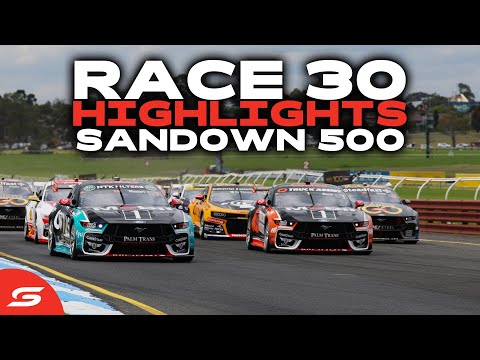 Race 30 Highlights - Penrite Oil Sandown 500 | 2025 Supercars Championship