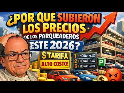 🔴😱 SUBEN PRECIOS de parqueaderos - ESTO es lo que SABEMOS 2026