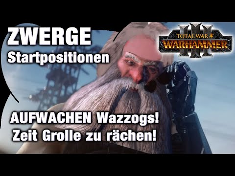 ZWERGE Startpositionen & die große Karte - Total War: Warhammer News