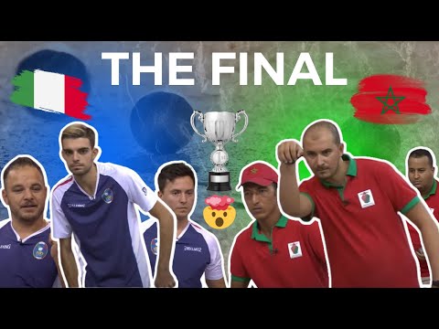 Petanque⚫️Team Trophy The FINAL #MOROCCO vs #ITALY 🤯 #Rizzi #Elmankari
