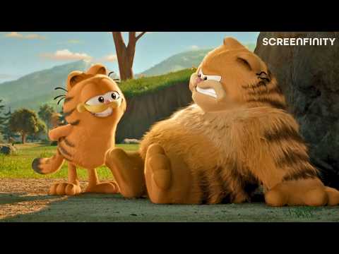 Garfield & Vic In Training | The Garfield Movie (2024) | Screenfinity