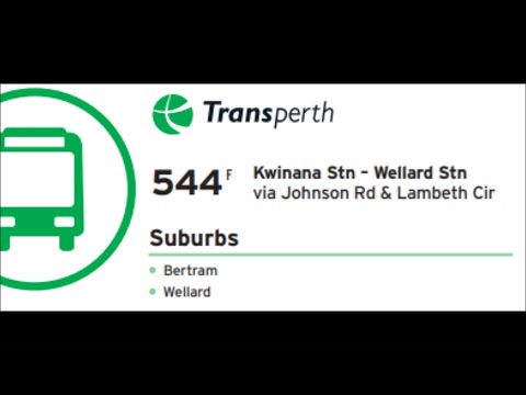 Transperth 544F