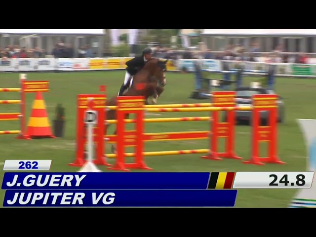 Tamboer's brother jumping 1.55m with Jerome Guery