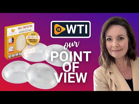 Ducki Wall Protectors - 4 Pack Clear Self Adhesive - WTI product video review