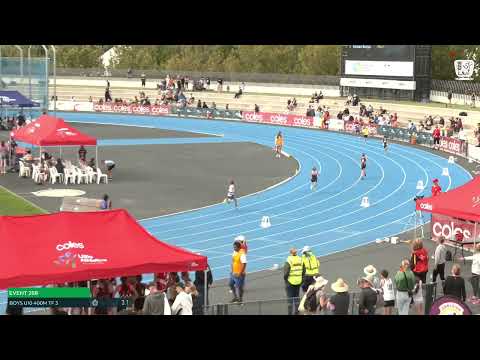 Boys U10 400m Timed Final 3: 2022/23 State Track and Field Championships