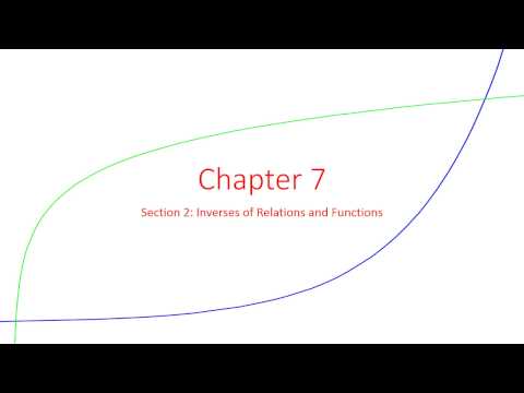 7 2 Inverses of Relations and Functions