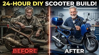 We Transformed a Grandpa Scooter in 24 Hours | Full Powder Coat Build