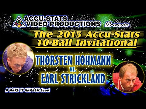10-BALL: Thorston HOHMANN vs Earl STRICKLAND - 2015 MAKE IT HAPPEN 10-BALL INVITATIONAL